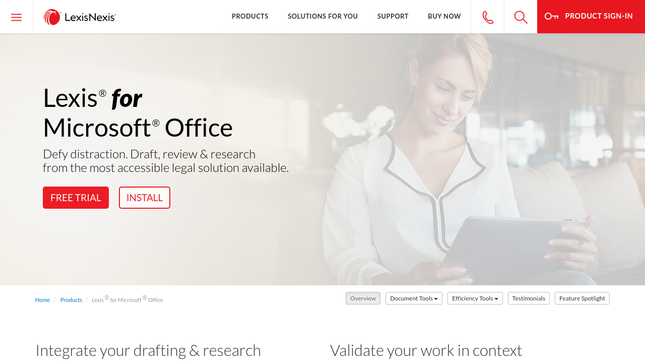 Lexis for Microsoft Office